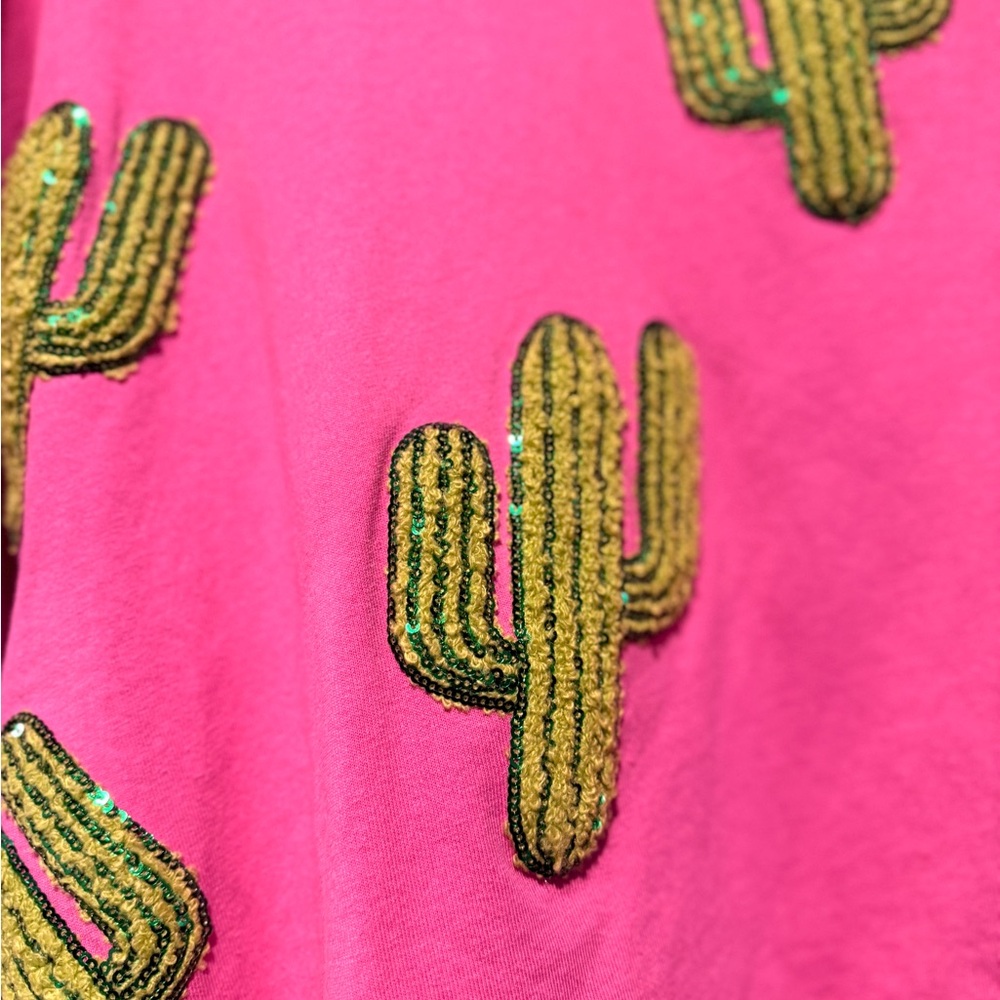 Fun cactus blouse